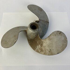 Vintage Outboard Motor Propeller 8" w/ Prop Nut 137 OMC? Johnson Evinrude